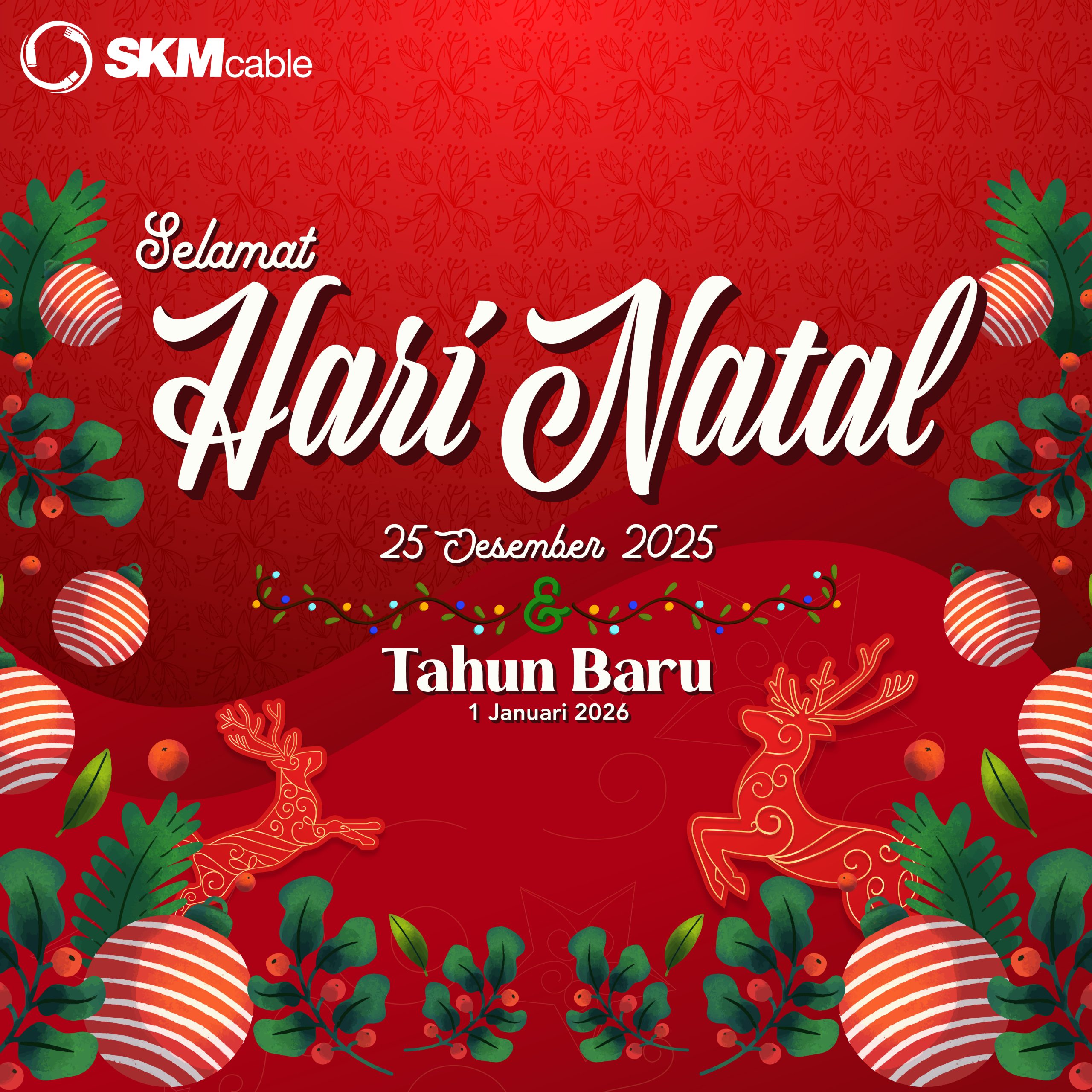Selamat Hari Natal dan Tahun Baru 2026